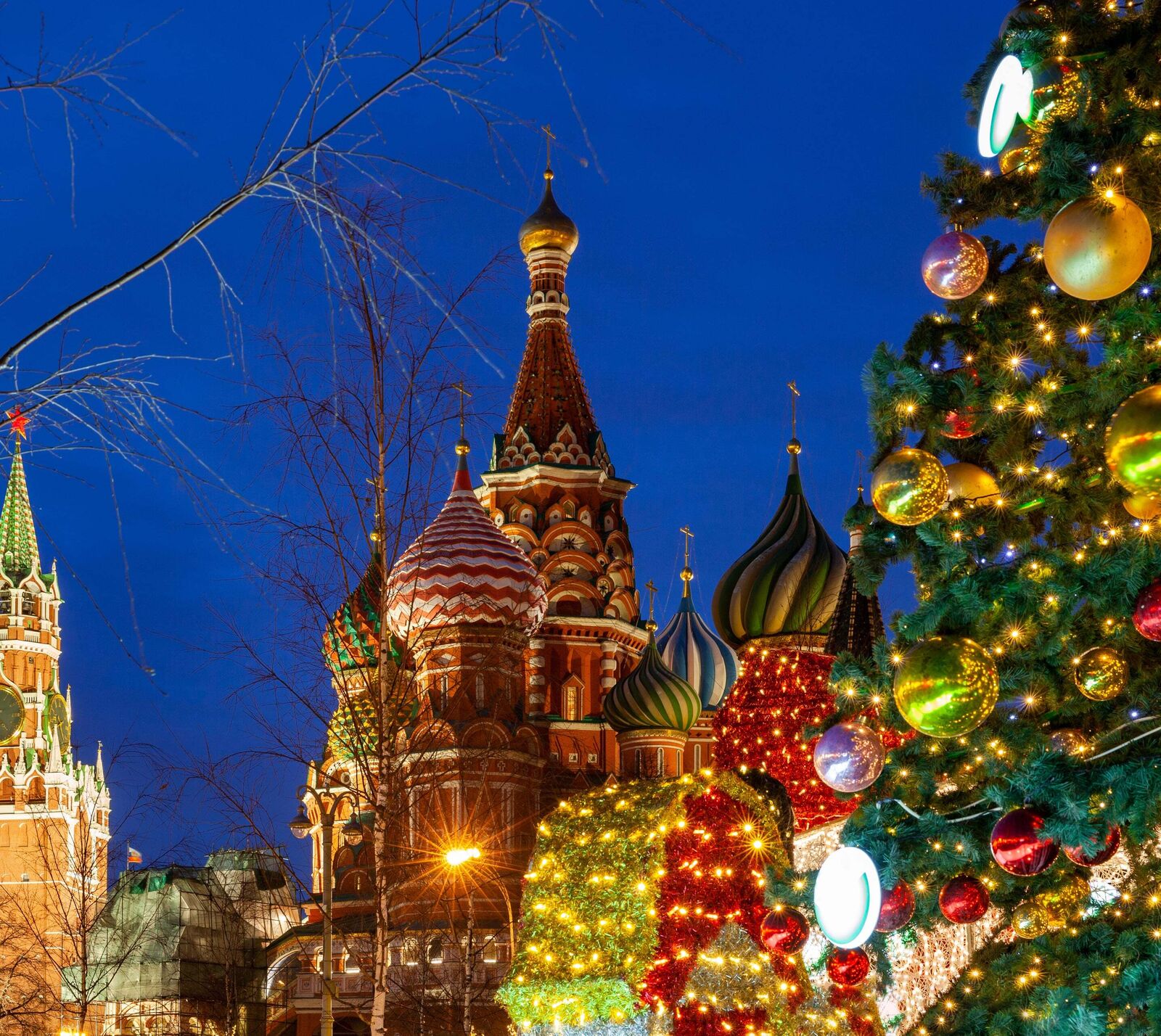 continents insolites Noël Russie
