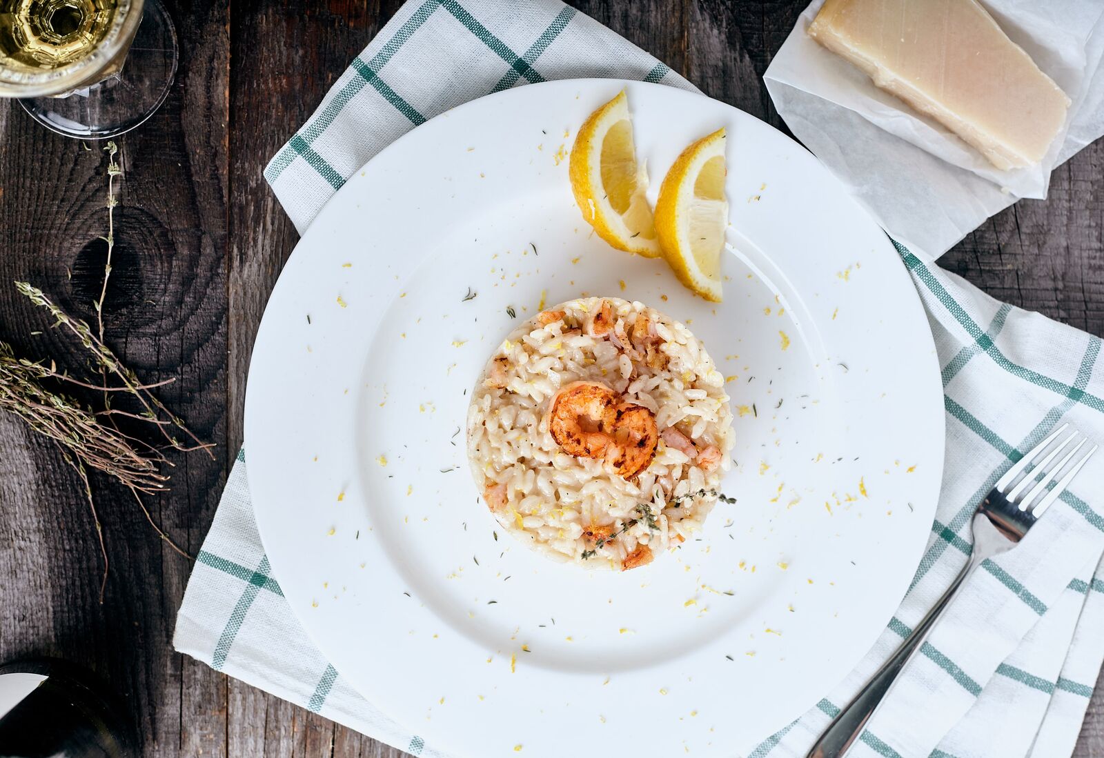 risotto langoustines