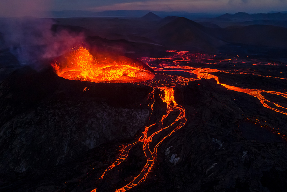 Volcan en Islande