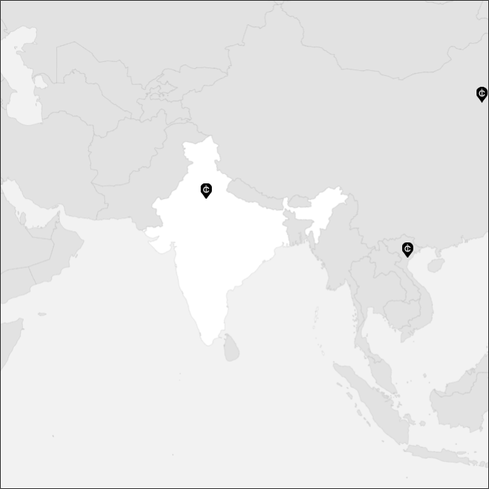 carte Inde