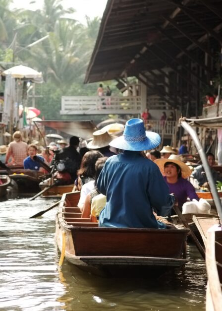 Marche flottant en Thailande avec Continents Insolites