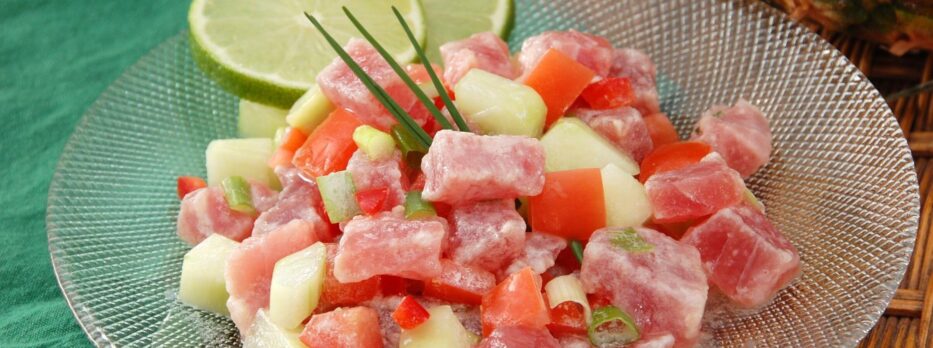 La recette de la salade tahitienne