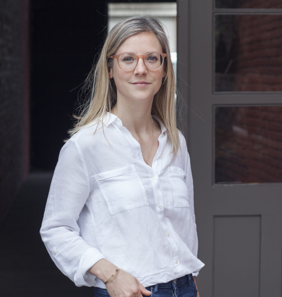 Portrait d'une Française à Bruxelles