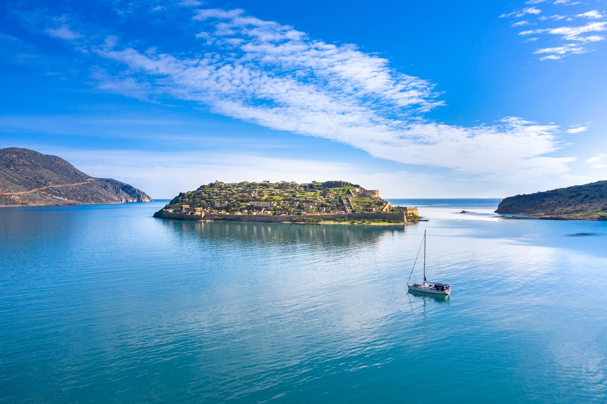 île de Spinalonga en Crète avec Continents Insolites