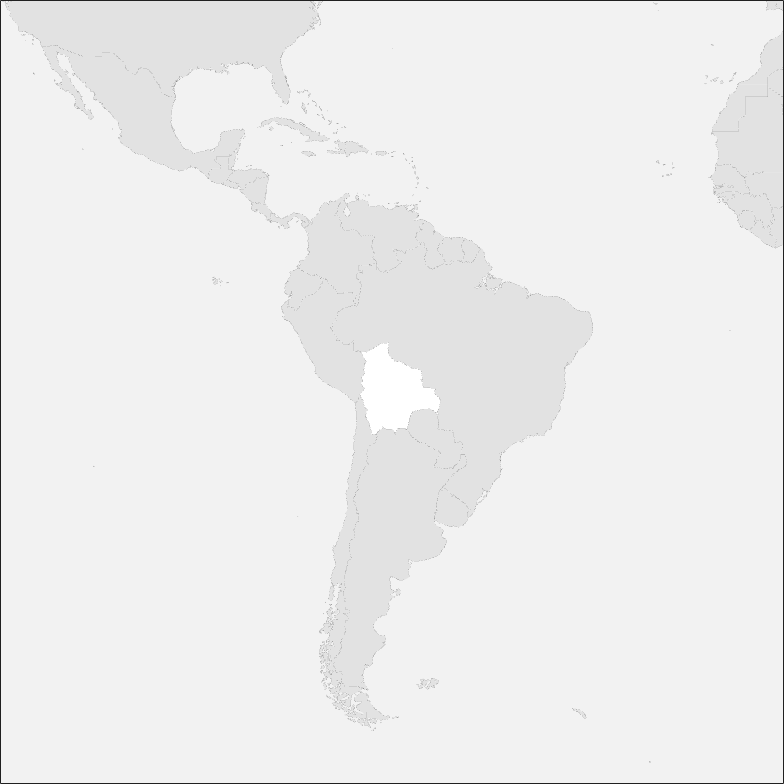 carte Nord Chili - Sud Bolivie