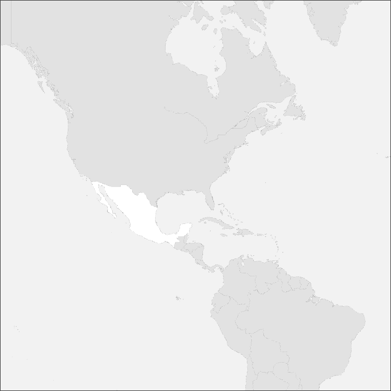 carte Mexique