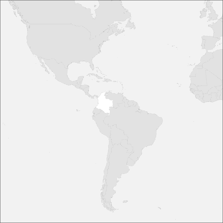carte Colombie