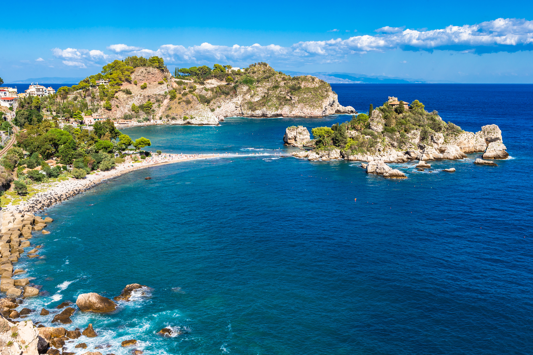 Baie d'Isola, en Sicile