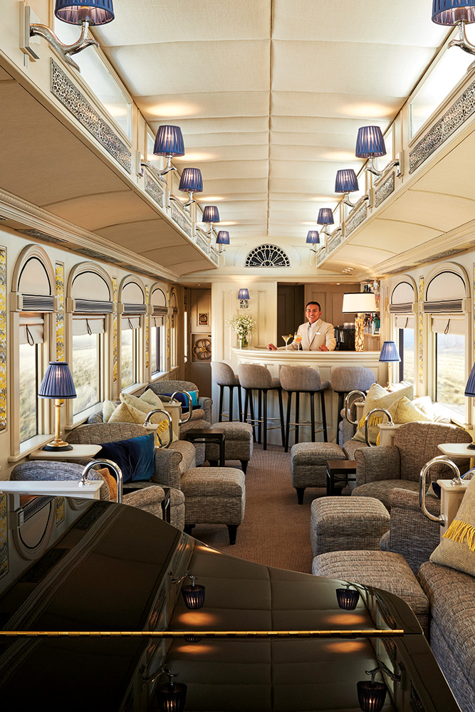 A bord du train "Belmond Andean Explorer"