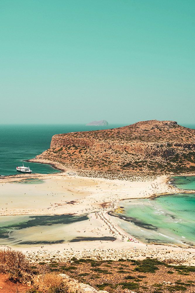 Journée bateau sur l'île de Balos