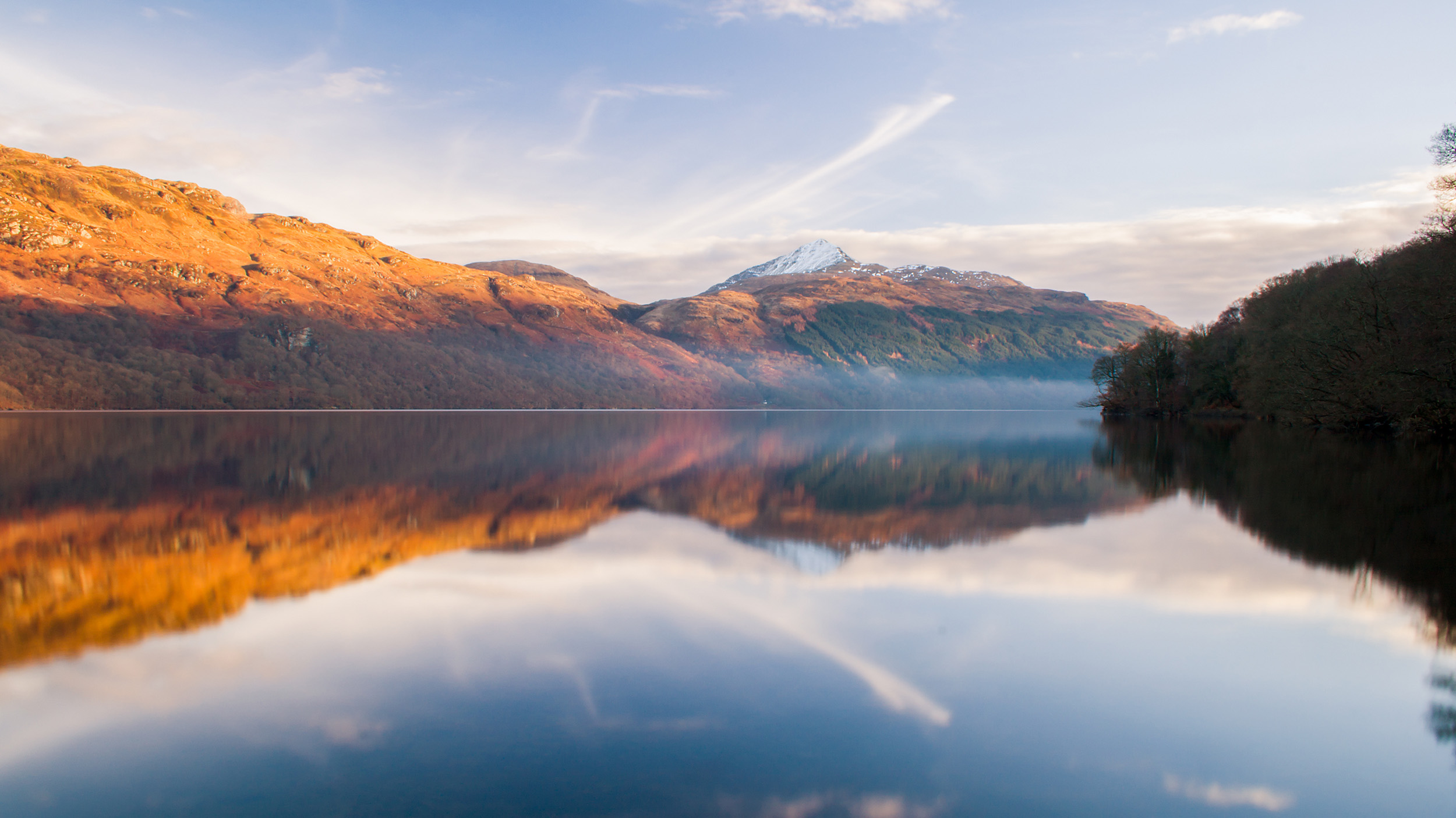Loch Lomond en Ecosse