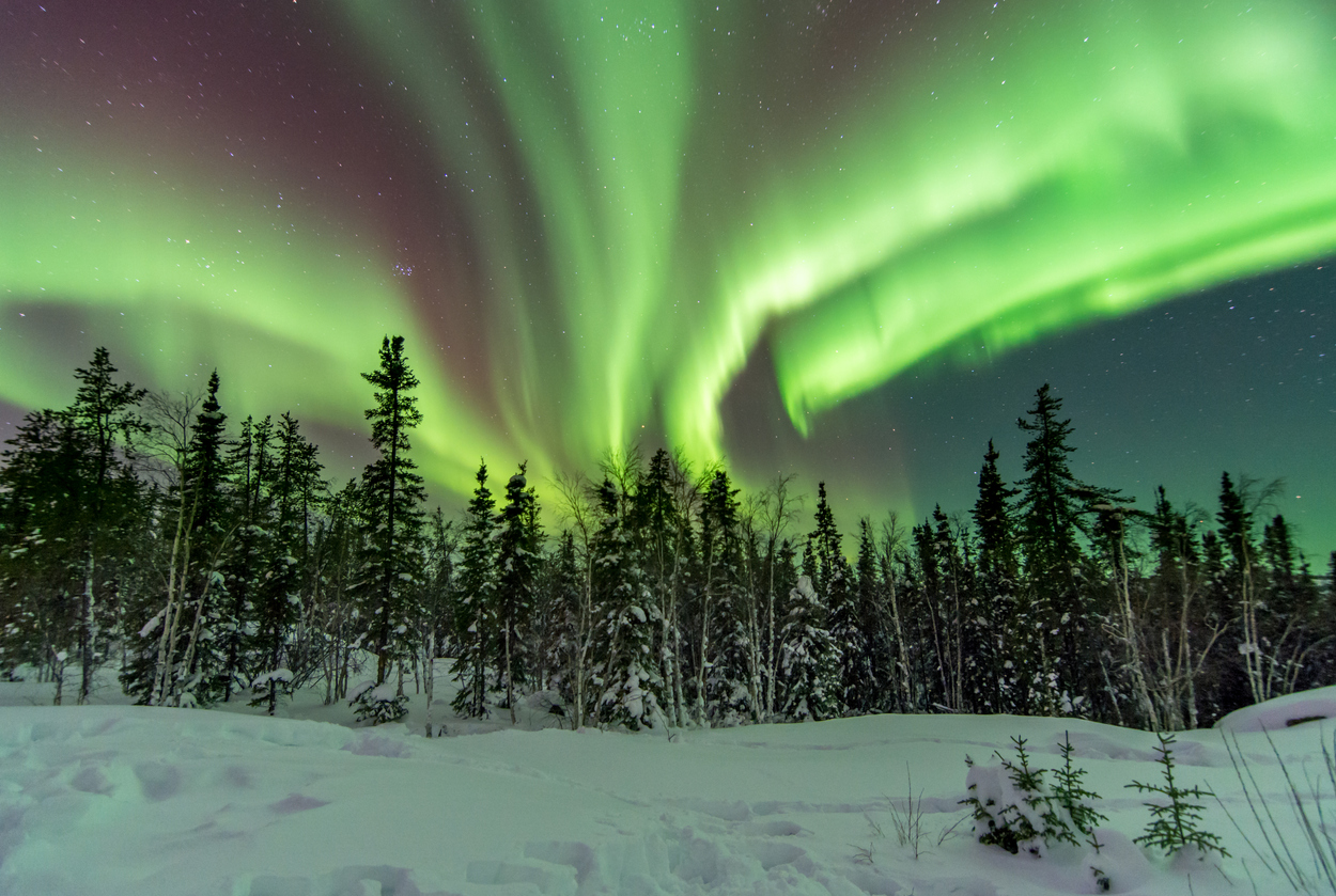 À la recherche des aurores boréales en Finlande
