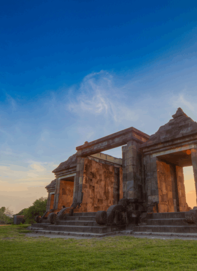 Prambanan et aventure au Merapi