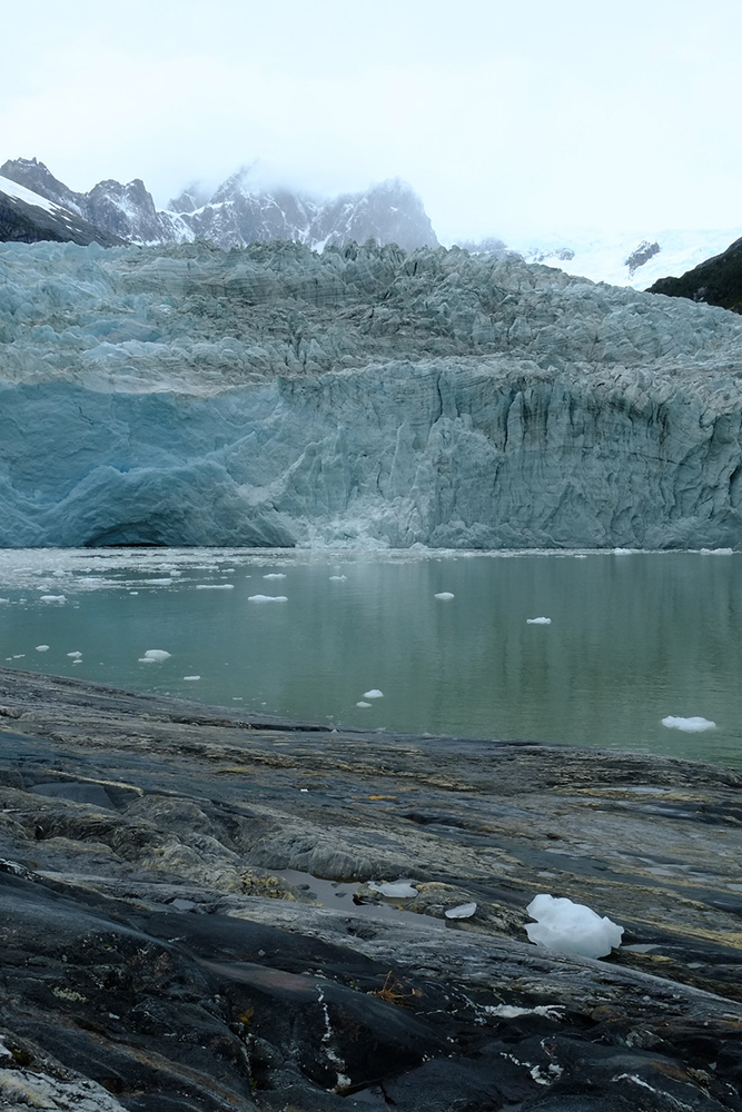 Cap vers le glacier Pia et l'Avenue des glaciers