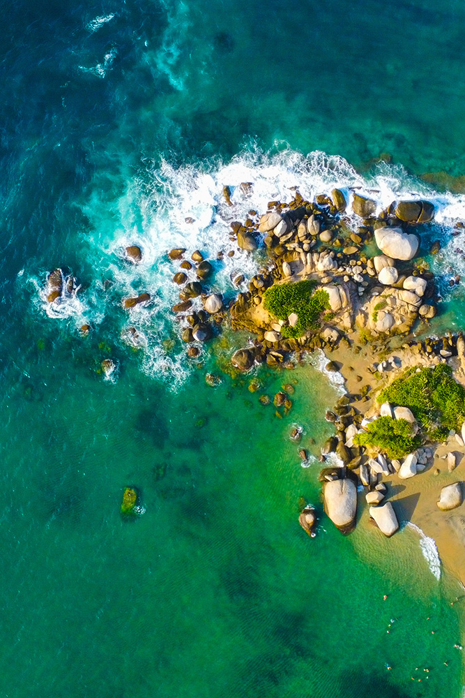 Journée dans le parc de Tayrona