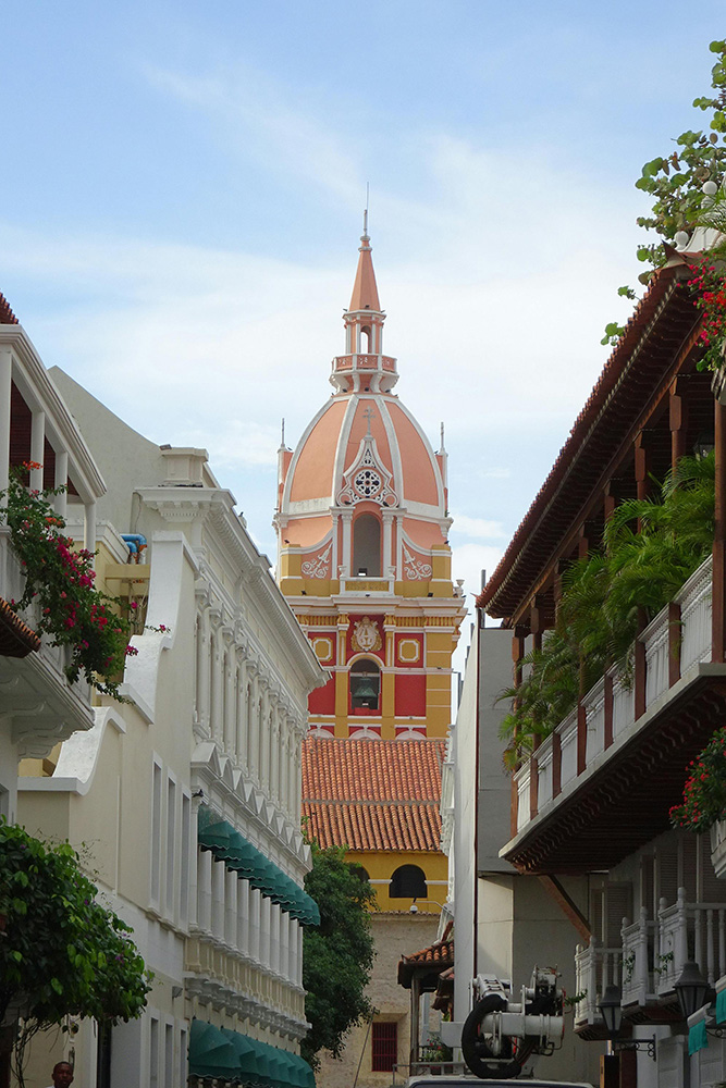 Balade dans la vieille ville de Carthagène