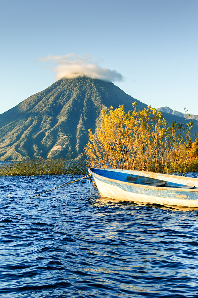 Vue sur le lac Atitlan