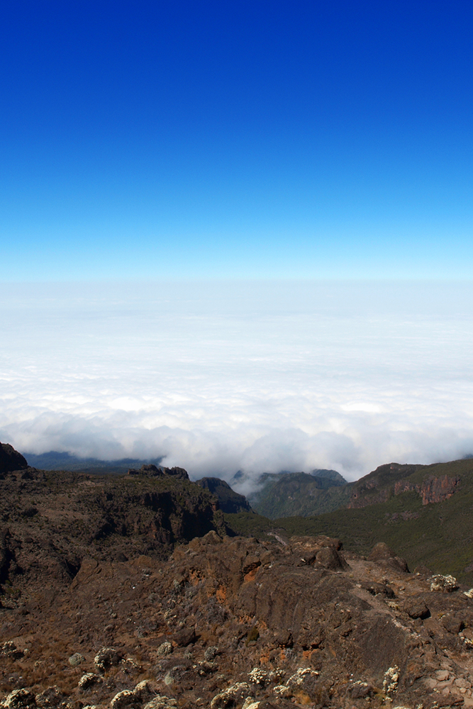 Montée de Barranco et arrivée à Barafu