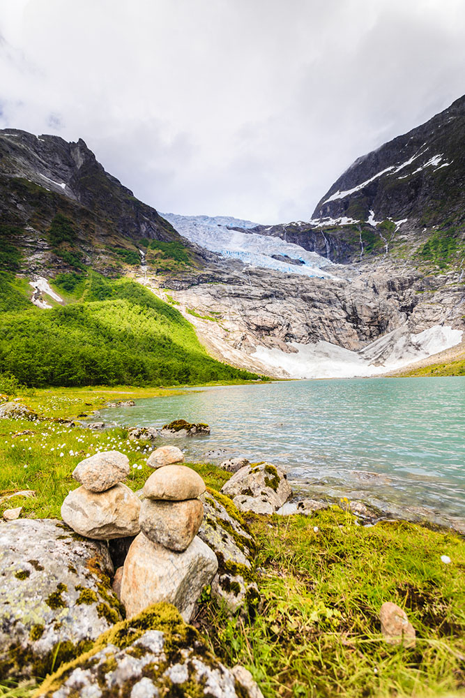 Vers le Norangsfjord et les premiers glaciers