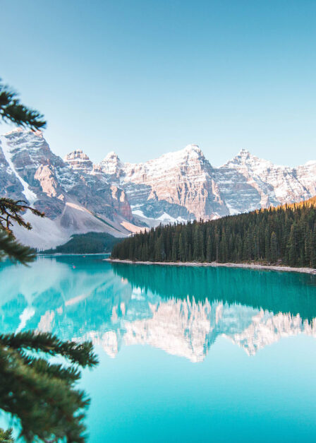 Lac Moraine, Canada Ouest