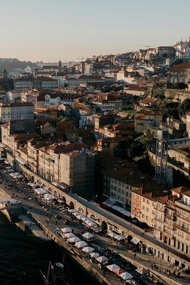 Arrivée à Porto