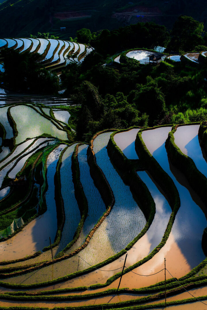 Route vers Yuanyang