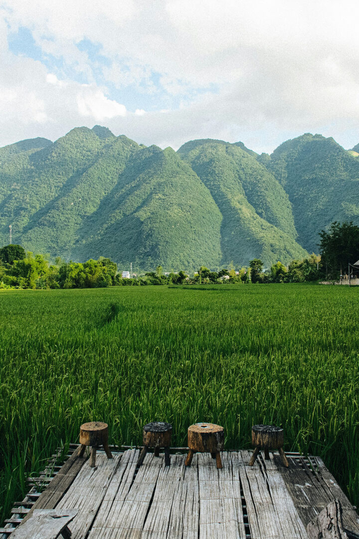 En Jeep dans la région de Mai Chau