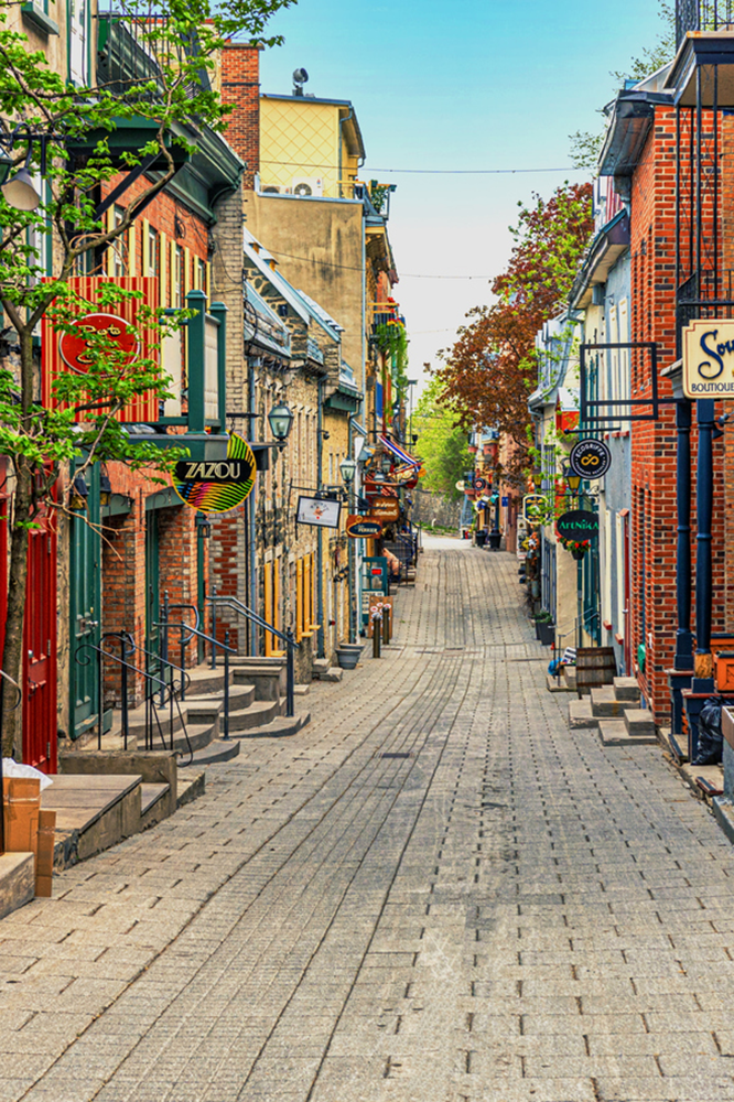 Aux côtés d'un guide à Québec