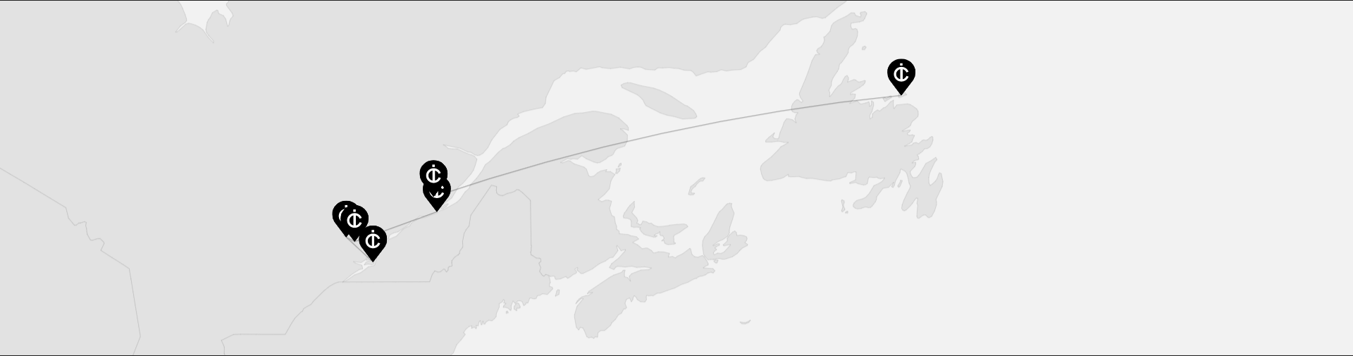 Combiné Luxueux de Québec à Terre-Neuve