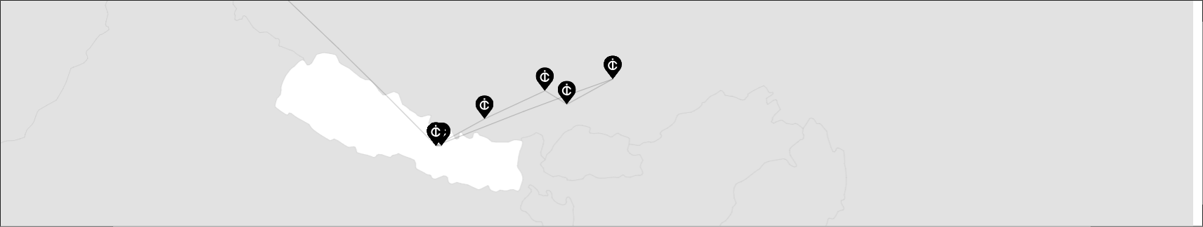 Népal et Tibet : terres sacrées
