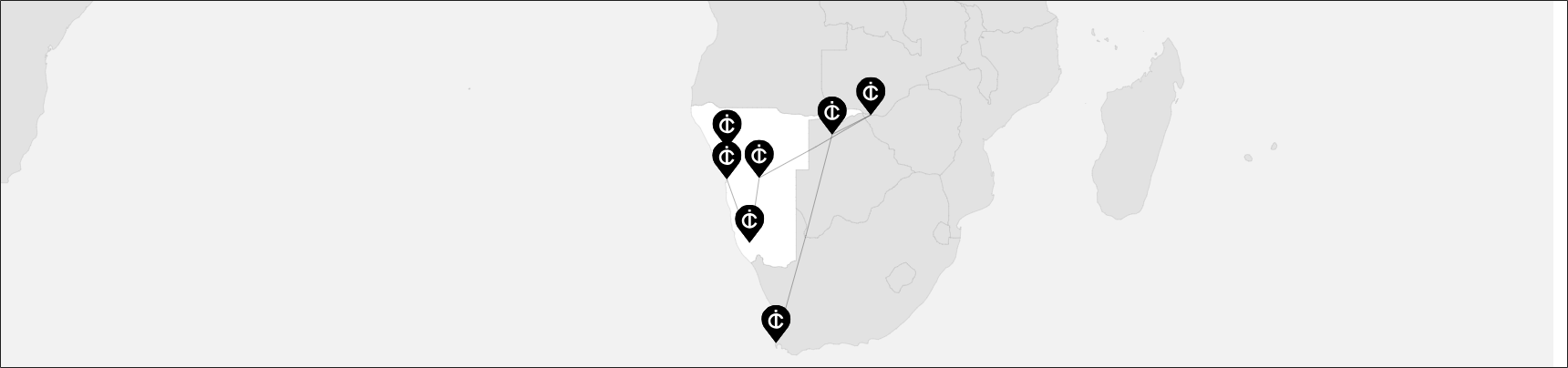 Perles de l'Afrique Australe