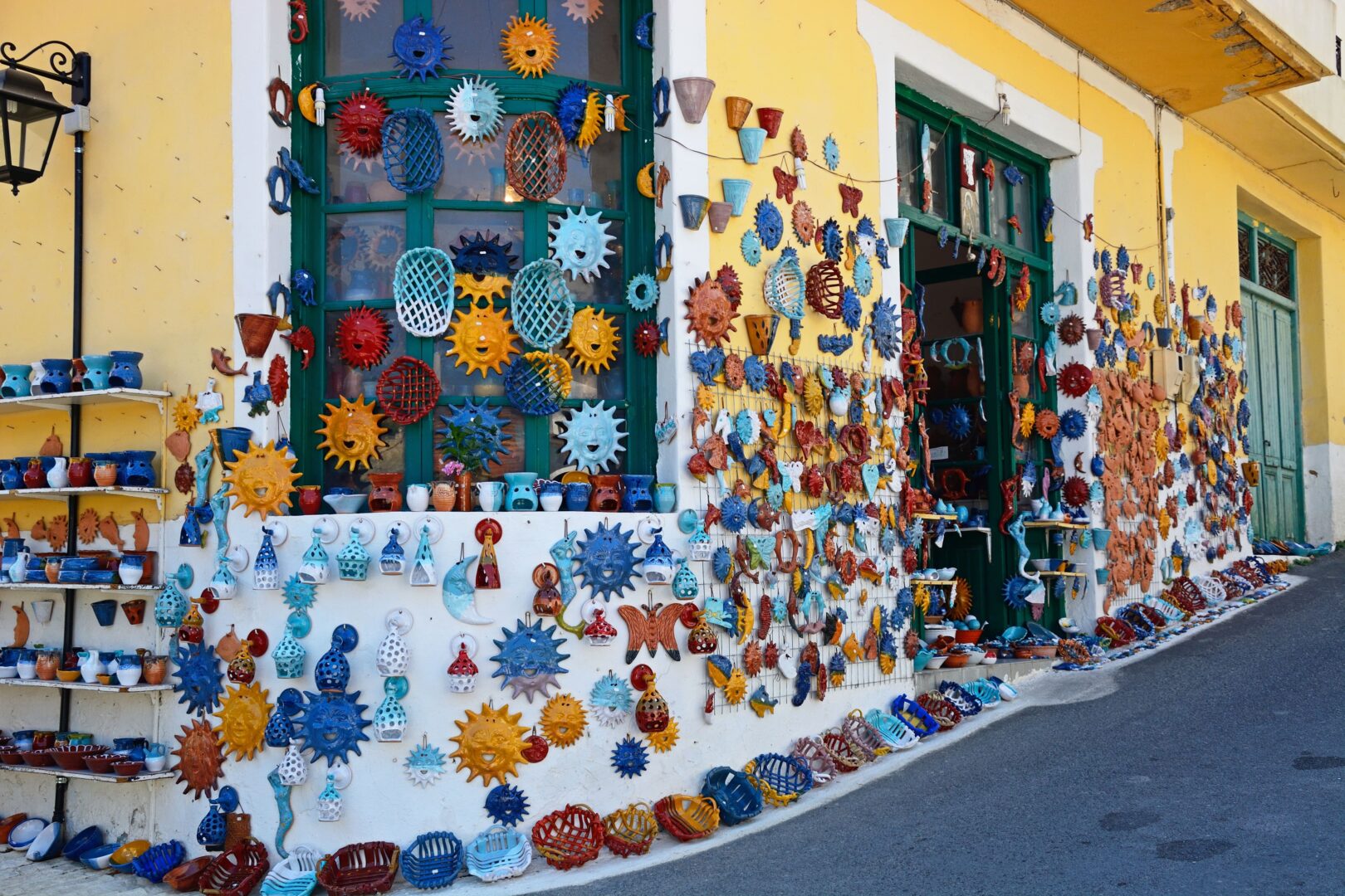 Atelier de poterie et lunch dans le village de Margarites
