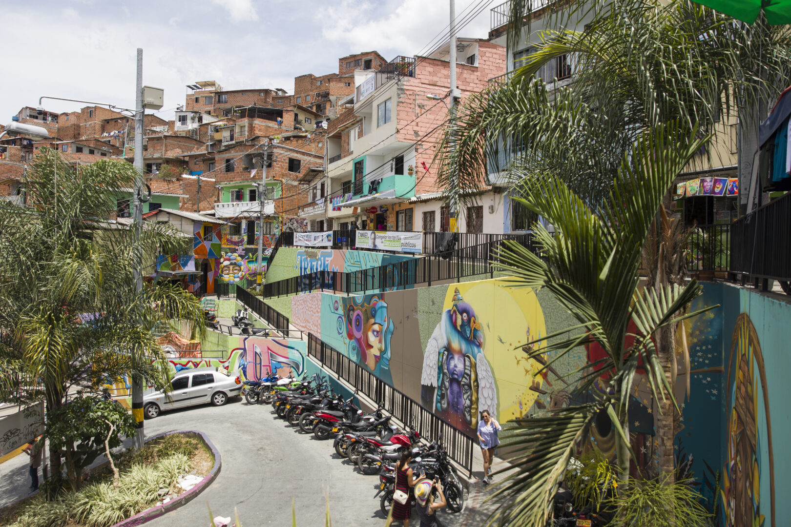 La Comuna 13 avec les artistes