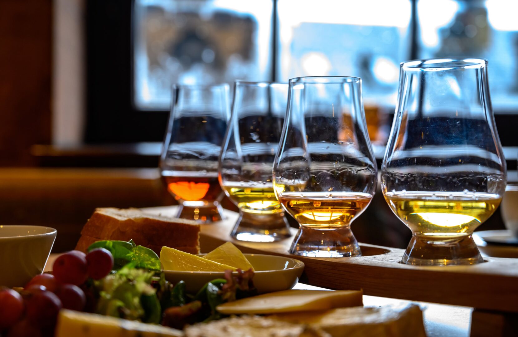 Dîner accord mets et whisky dans un club privé