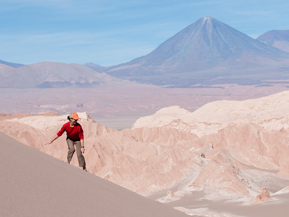 Sand board dans l’Atacama