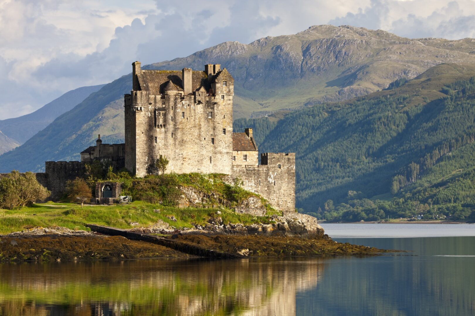 En kayak au château