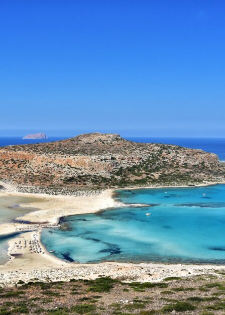 En bateau vers le lagon de Balos