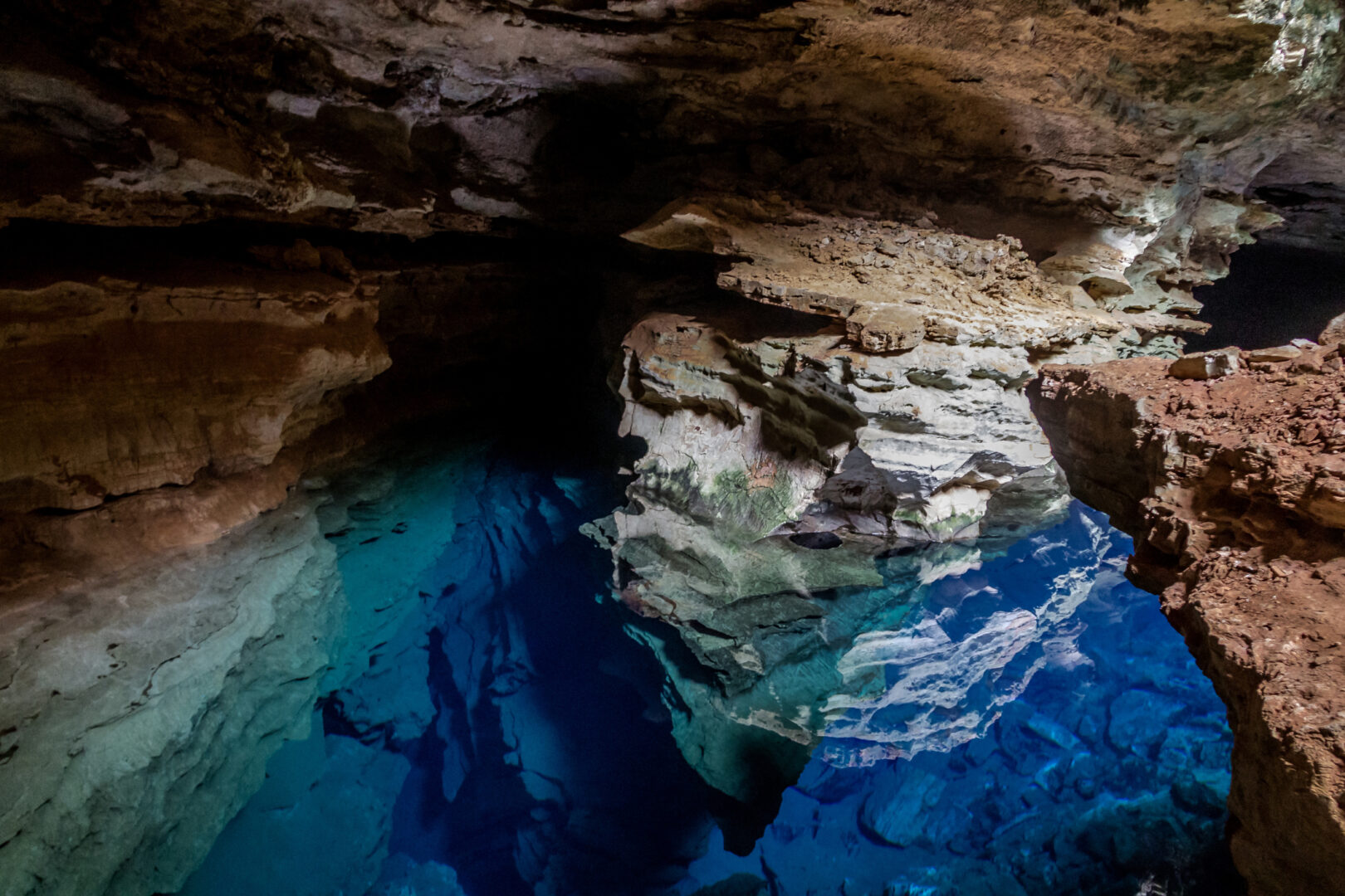 Nager dans le bleu de Poco Azul