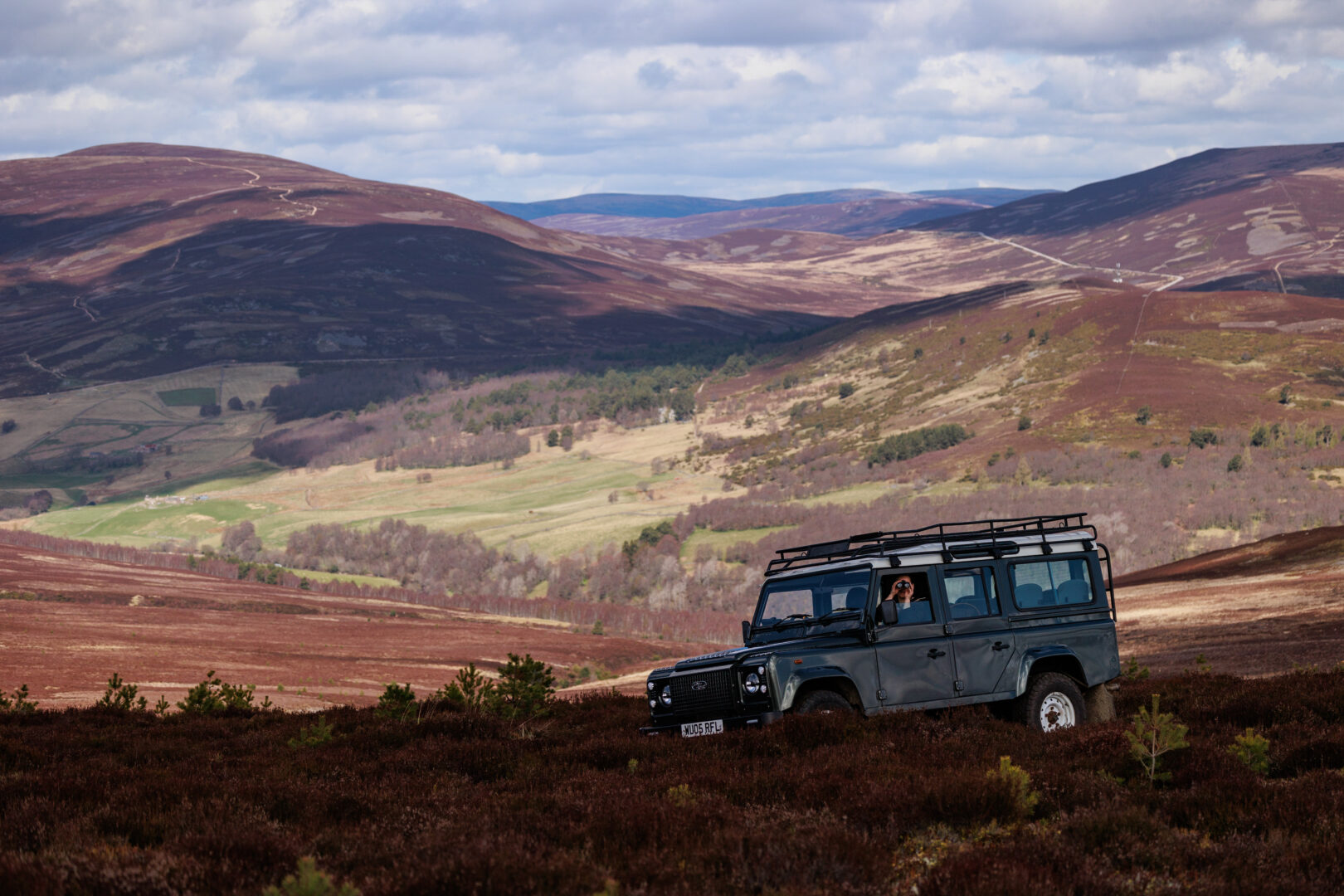 Safari 4×4 dans les Cairngorms
