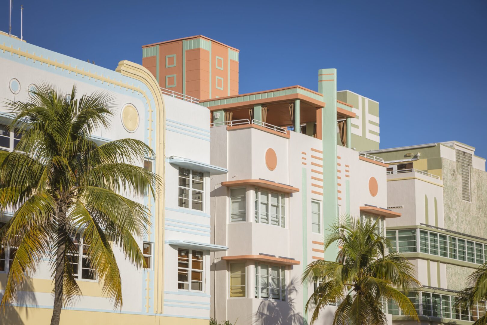 Couleurs architecurales de Miami