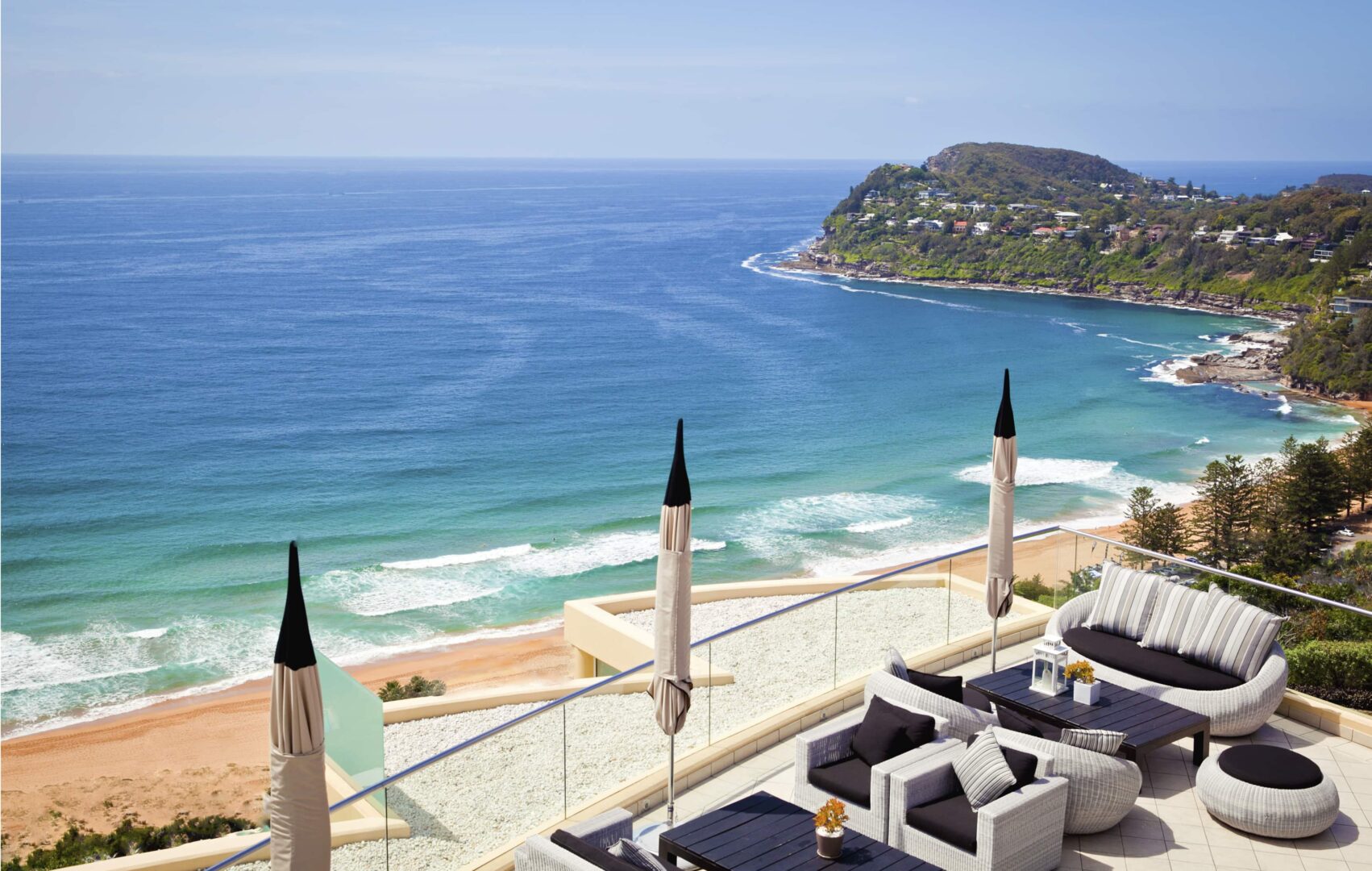Au resto en hydravion à Sydney