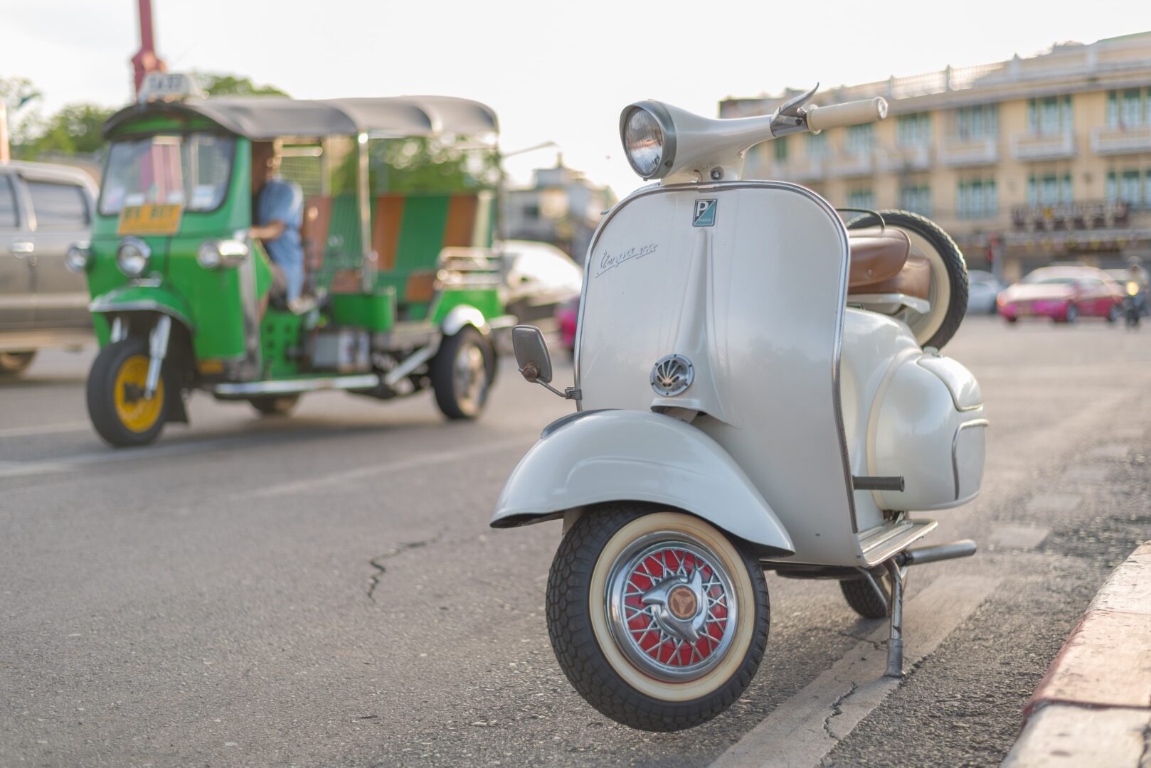 Street-food tour en vespa