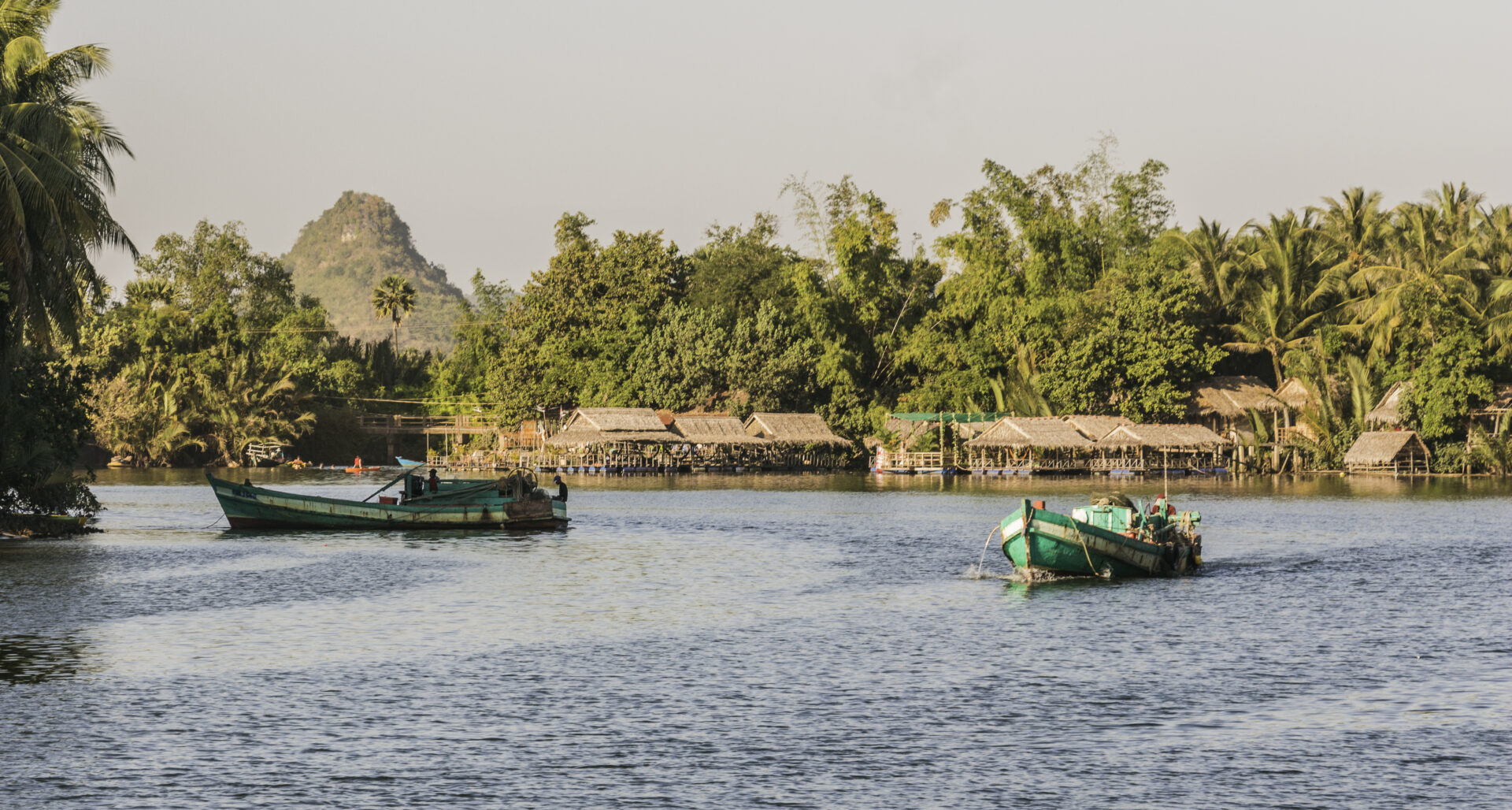 Balade en paddle à Kampot