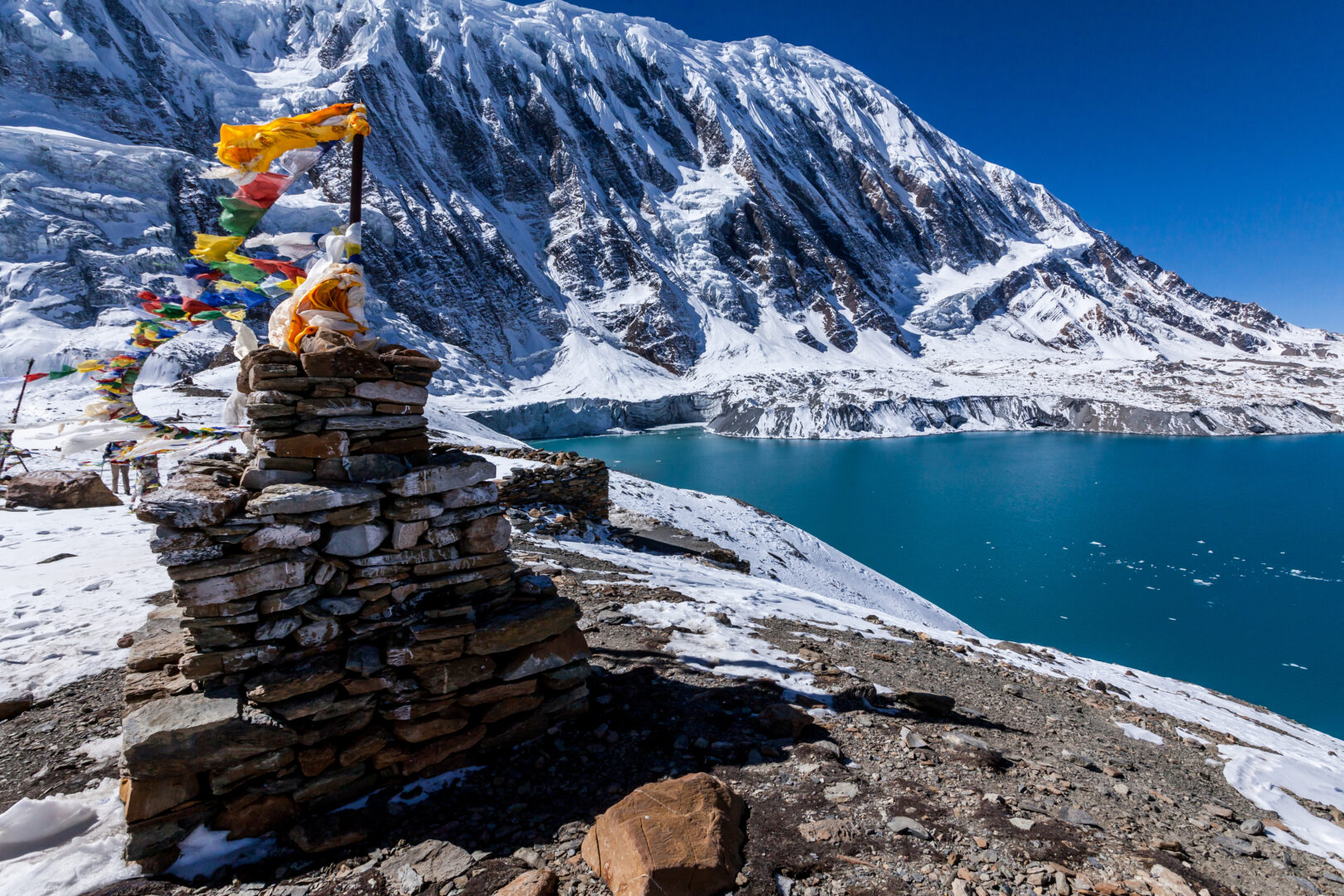 Survol des sommets himalayens