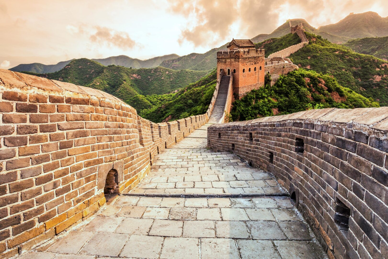 Déjeuner sur la Grande Muraille