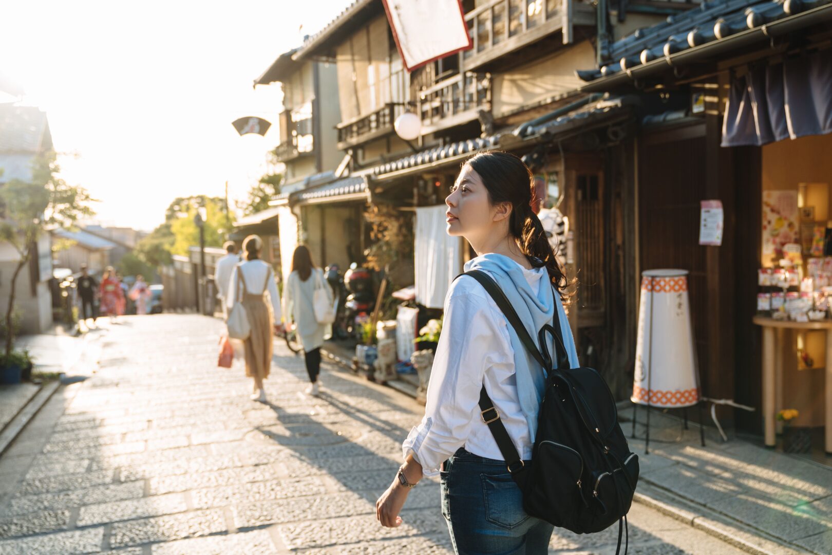 Avec un ami tokyoïte
