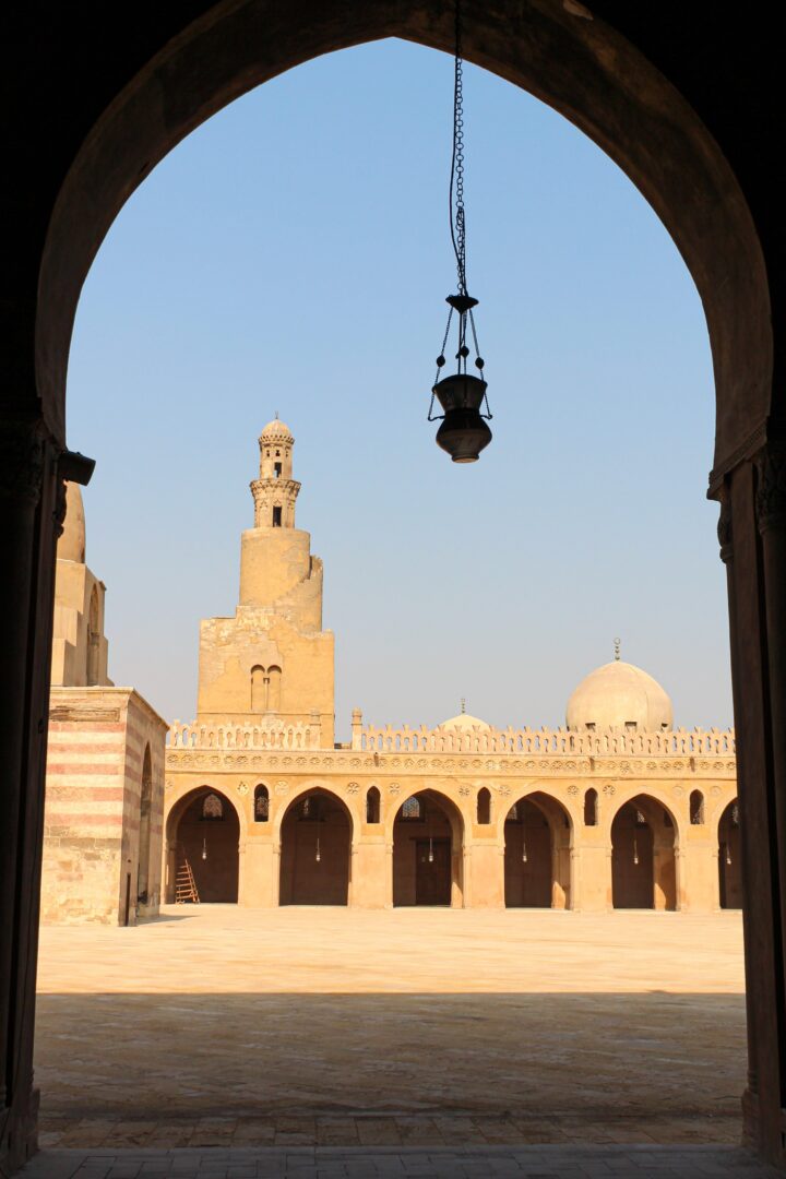 Depuis un minaret