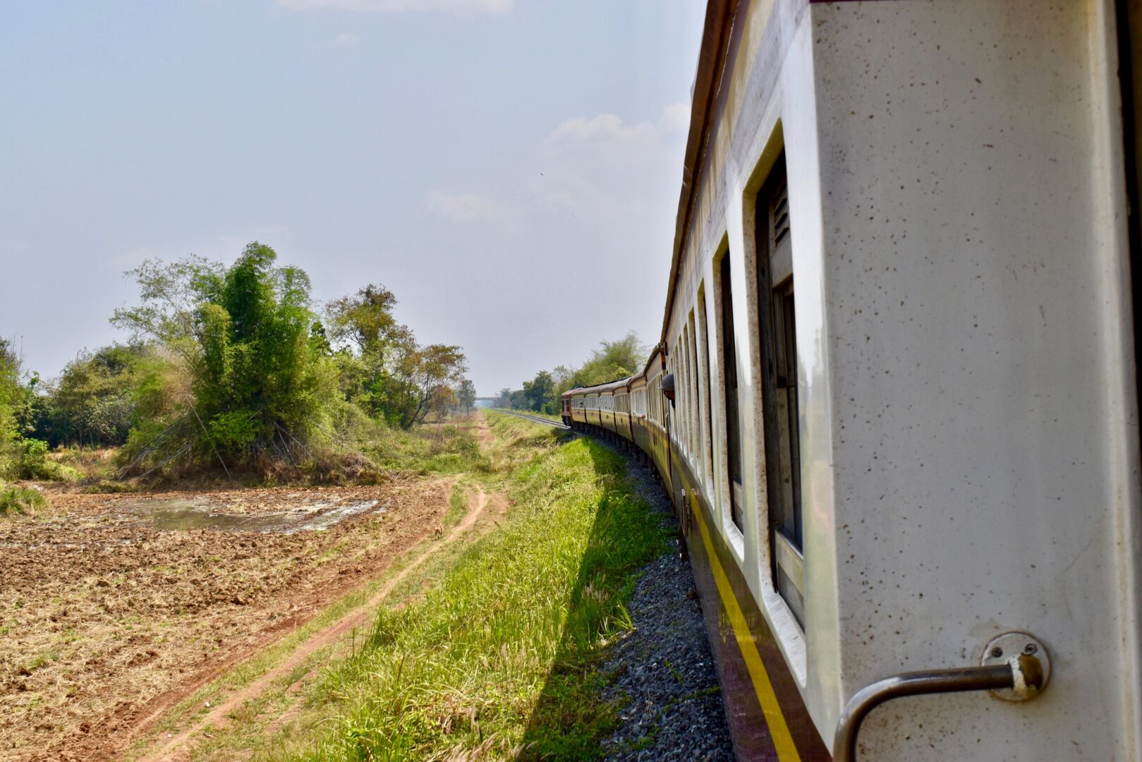 En train de Kep à Sihanoukville