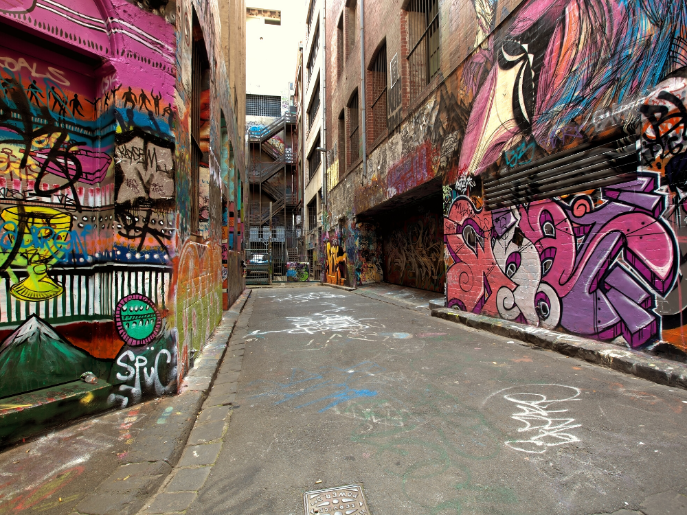 Initiation au street-art à Melbourne