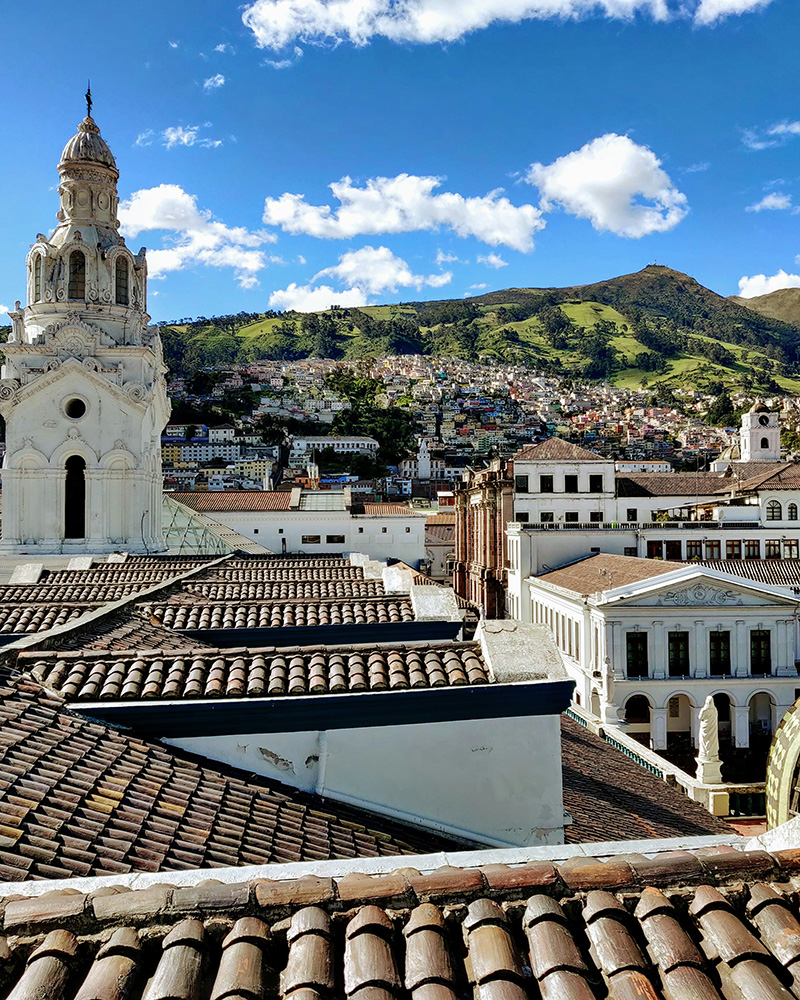 Retour à Quito